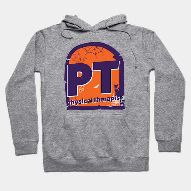 physical therapist - Halloween Night Style Hoodie by SUMAMARU